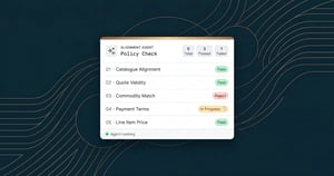 Alignment Agent to review every requisition for compliance in seconds